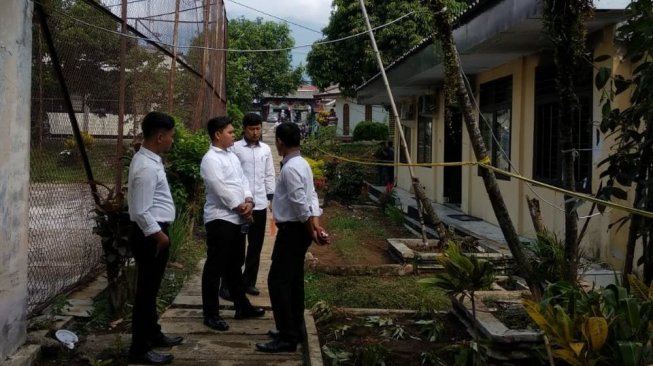 Kantor BBWSC3 Kementrian PUPR di Pandeglang Terbakar