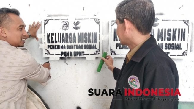 Tembok Rumah Penerima PKH di Lumajang akan Dilabeli 'Keluarga Miskin'