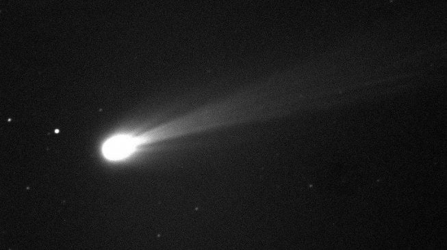 Ledakan komet. [NASA Goddard Space Flight Center]