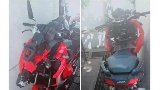 Viral Potret Honda ADV 150 Pasca Kecelakaan, Build Quality Jadi Sorotan