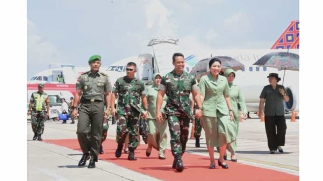 Ini Kegiatan Kunjungan Kerja Kasad di Wilayah Korem 161/Wira Sakti
