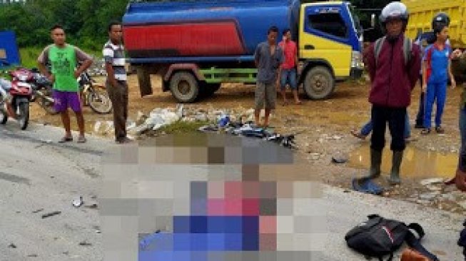 Lakalantas di Sanggau, Pengendara Sepeda Motor Tewas