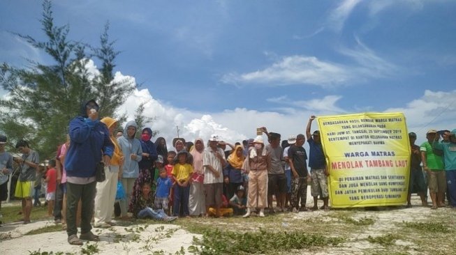 Nelayan Siap 'Perang' Jika KIP Tetap Masuk Matras