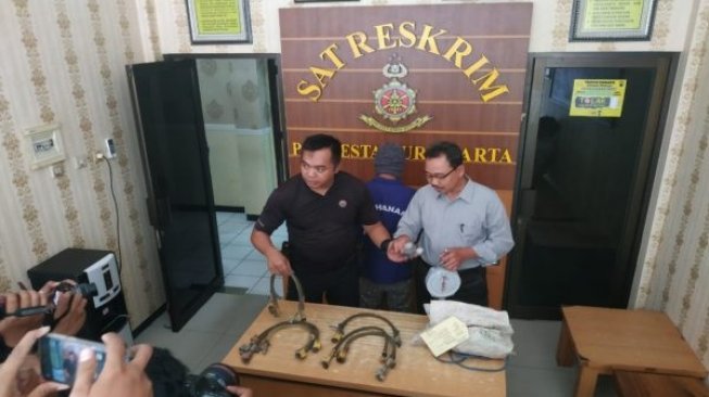 Pengoplos Gas Bersubsidi Ditangkap Polisi Solo, 5 Tahun Penjara Menanti