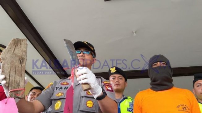 Polres Kubu Raya Ringkus Pelaku Pembunuhan di Rasau Jaya