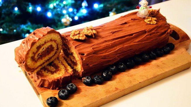 Kenalan dengan Yule Log, Kue Tradisional yang Disantap Tiap Natal