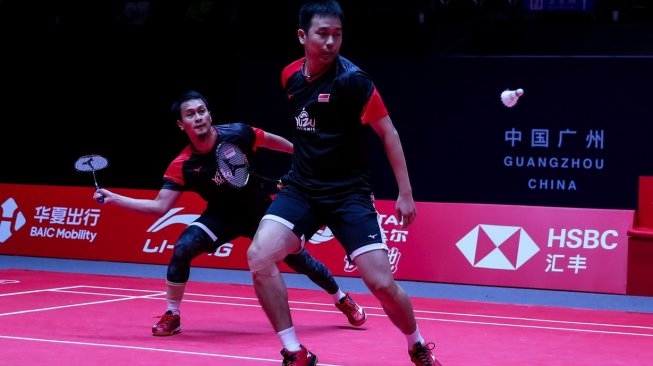 Hendra / Ahsan Tantang Endo / Watanabe di Final WTF 2019