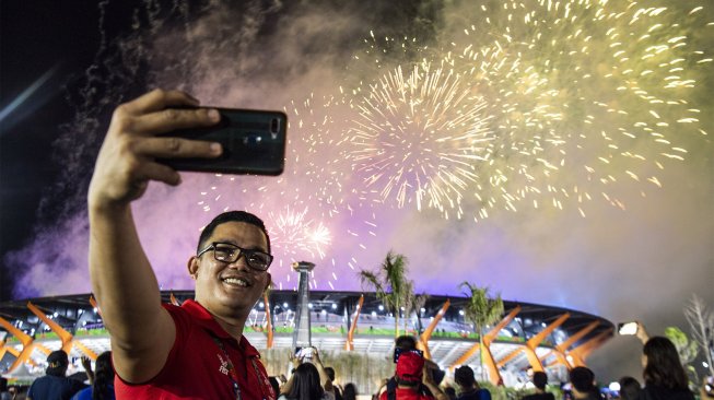 Kemeriahan Penutupan SEA Games 2019