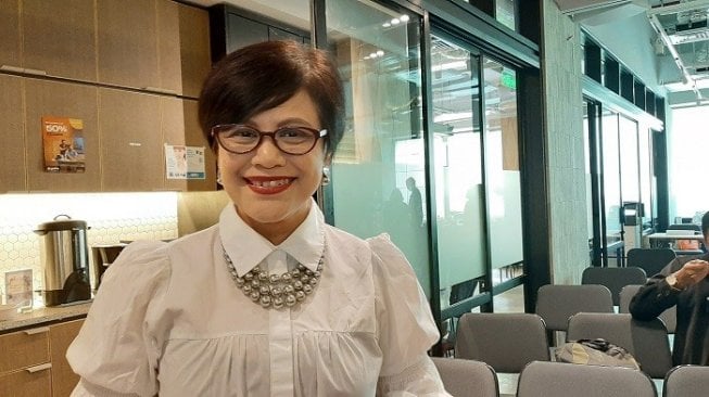 dr Sally Aman Nasution, SpPD-KKV, FINASIM, bicara tentang risiko penyakit jantung pada pengidap autoimun. (Suara.com/Dini Afrianti)