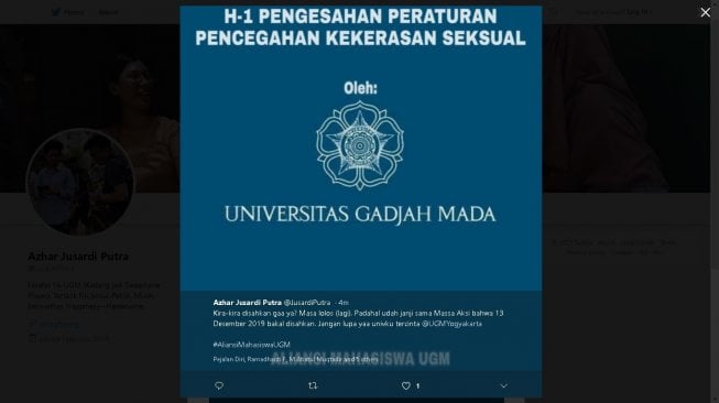 Ini Fakta Terbaru di Balik Ramai Tagar UGMBohongLagi