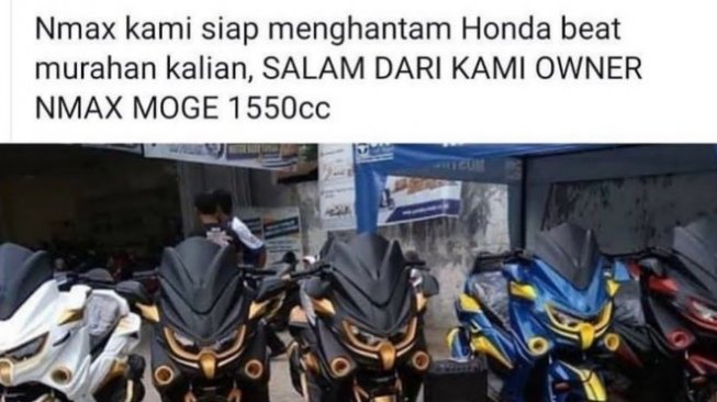 Merundung Pengguna Honda Beat, Pemilik Yamaha Nmax Ini Balik Dicaci Massal