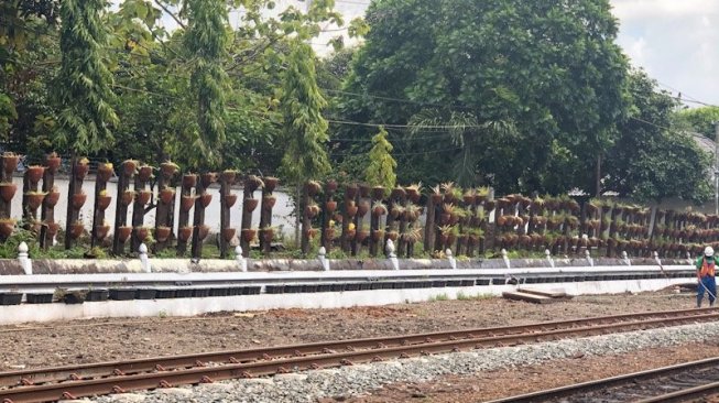 Tak Bisa Dimusnahkan, Bantalan Rel Bekas Stasiun Tugu Dipakai untuk