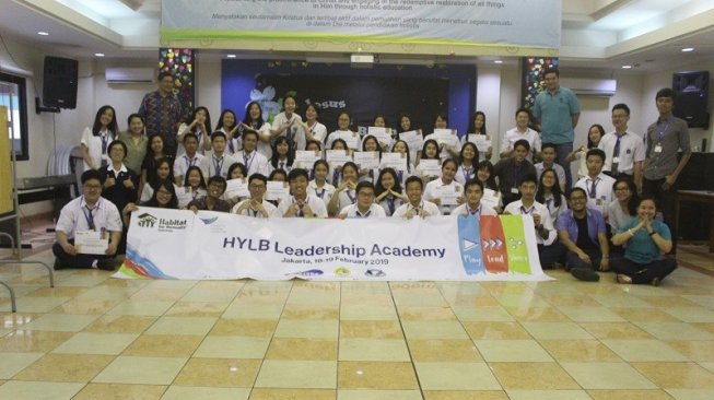 Habitat for Humanity Indonesia saat mengikuti kegiatan Leadership Academy. (Foto: Dok Habitat for Humanity Indonesia)