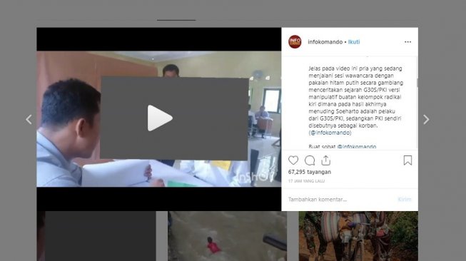 Viral Video Peserta Ikut Tes Masuk, Sebut Dalang G30S adalah Soeharto