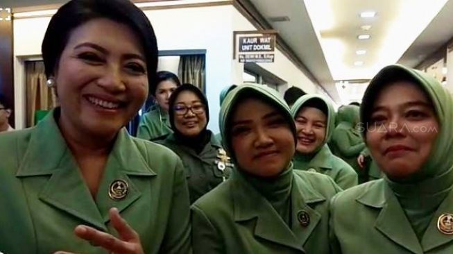 Ketua Persit Sambut Hari Ibu : Pemberdayaan Perempuan Buat Indonesia Maju