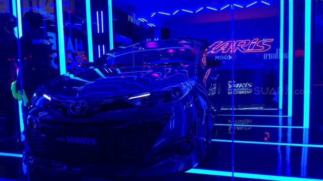 Gaet Generasi Milenial, Toyota Yaris Modifikasi Mejeng di DWP 2019