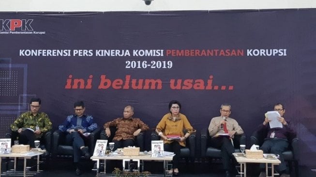 4 Tahun Kepemimpinan Agus Cs, KPK Gelar 87 OTT dan Jerat 327 Tersangka