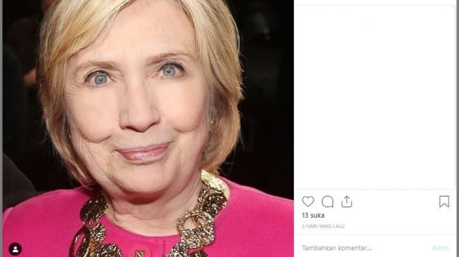 Hillary Clinton. (Instagram/@josielovesjesus123)