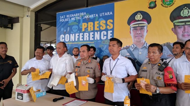 Simpan Sabu di Kamar Hotel, Polisi Cokok 2 Pengedar Narkoba di Jakut