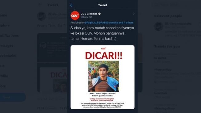 Cuitan sindir Dirut Garuda berbuah manis. [Twitter]