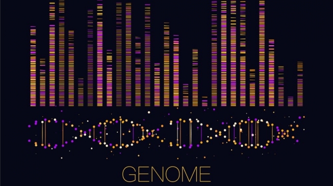 Ilustrasi genome. [Shutterstock]