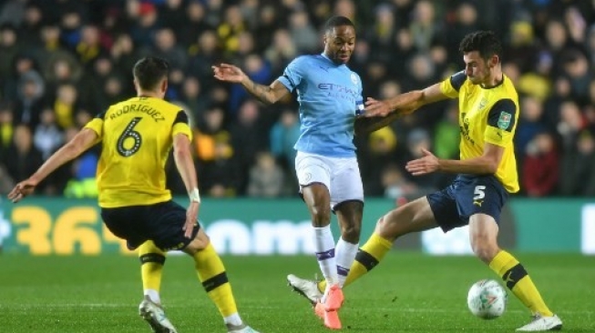 Taklukkan Oxford United, Manchester City ke Semifinal Piala Liga Inggris