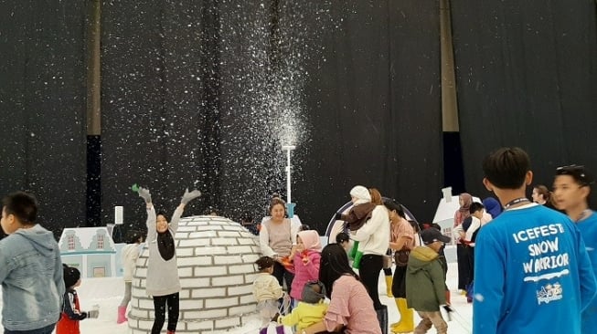 Pertama di Indonesia, Wisata Winter Village Hadir di Icefest 2019