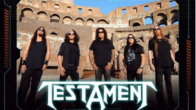 Band Testament akan tampil di Hammersonic 2020. [Instagram]