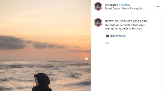Pantai Depok. (Instagram/@betazudia)
