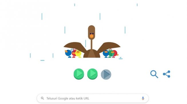 Google Doodle Hari Ibu. [Google]