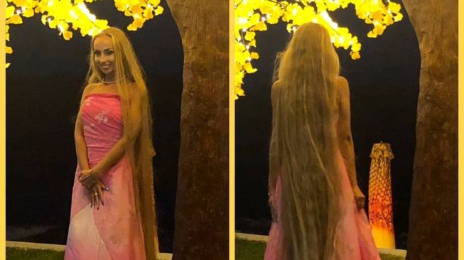 Kisah Rapunzel di Dunia Nyata, Ada Pria Minta Ijin Mengendus Rambutnya