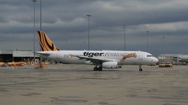 Maskapai Tigerair (Wikimedia Commons)