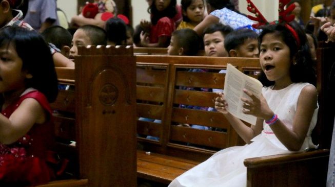 Bikin Gemes! Ada Misa Natal Anak di Gereja Santo Yoseph Matraman