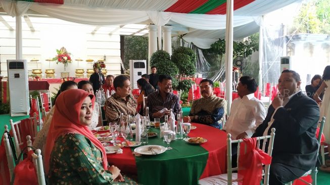 Menlu hingga Jaksa Agung Hadiri Open House di Kediaman Menkominfo