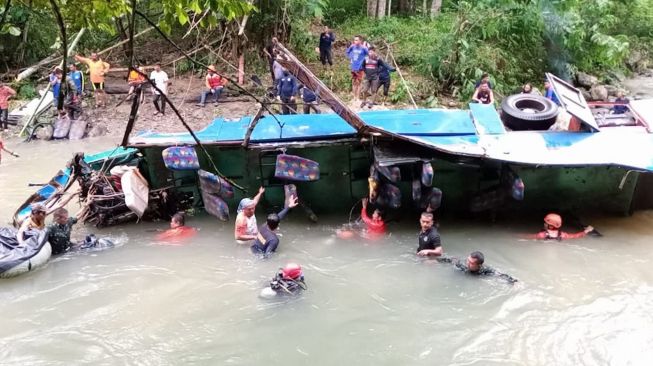 Pencarian Korban Kecelakaan Maut Bus Sriwijaya Resmi Dihentikan