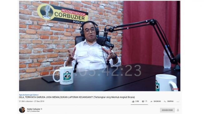 Akui Tahu Garuda Palsukan Laporan Keuangan, Budi Karya: Geregetan - Suara.com