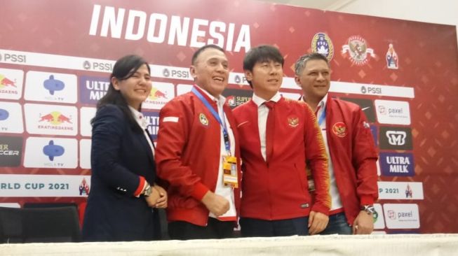 PSSI Resmi Kontrak Shin Tae-yong 4 Tahun