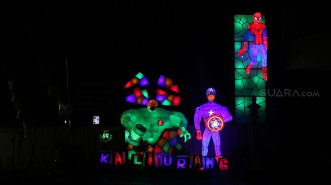 Meriahkan Tahun Baru, Kawasan Kaliurang Gelar Festival Lampion dan Penjor