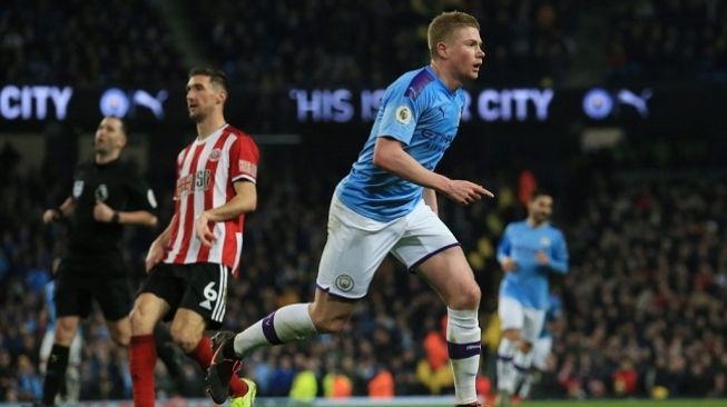 Starting XI Terbaik Liga Inggris, Pemain Manchester City Mendominasi