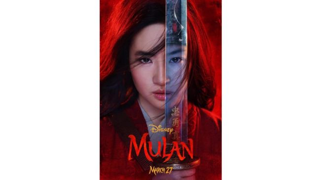Poster Film Mulan 2020 (Instagram/mulan)