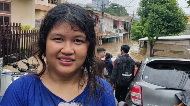 Rayakan Tahun Baru, Rumah Kontrakan Terendam banjir