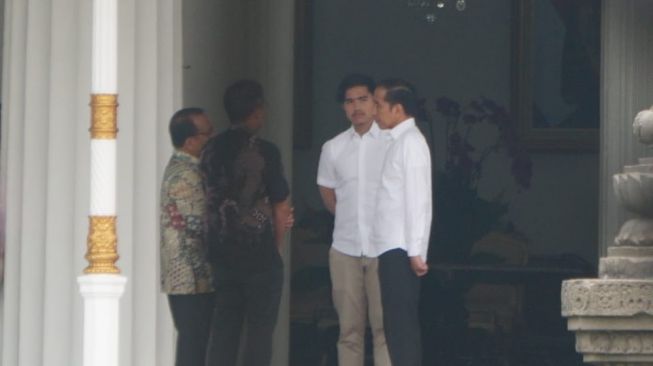 Awali Tahun Baru, Prabowo Sowan Jokowi di Gedung Agung Jogja