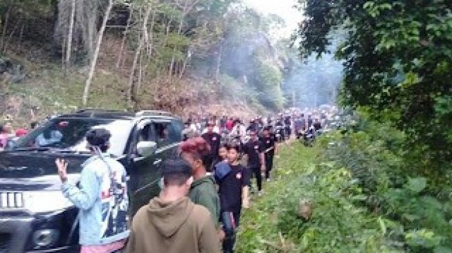 Objek Wisata Riam Solang Dipadati Pengunjung