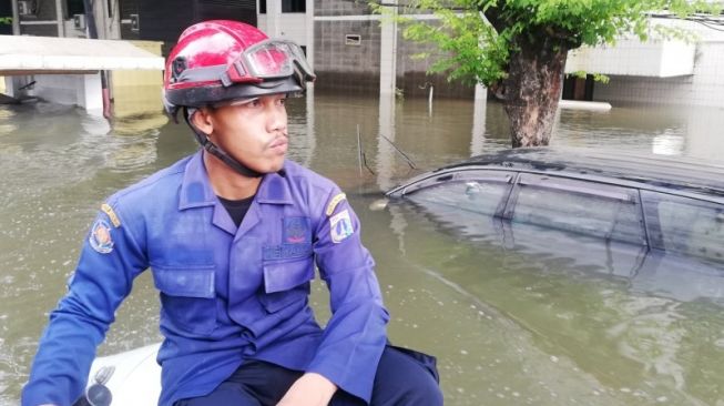 Pak Anies Tolong, Perumahan Green Ville Masih Banjir 2 Meter