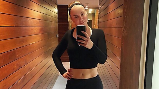 Jelena Dokic dulu berbobot 120 kg. (Instagram/@dokic_jelena)