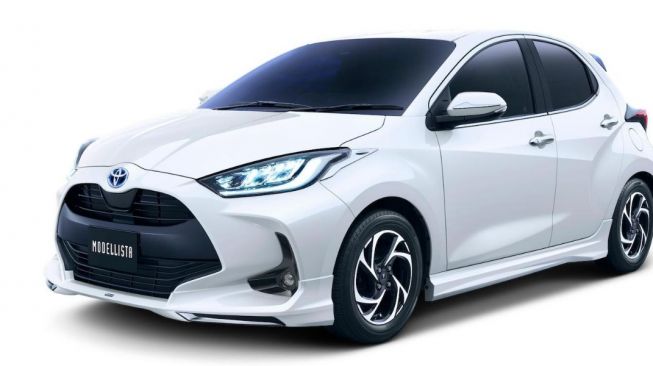 Body kit Toyota Yaris buatan Modellista. (autoevolution.com)