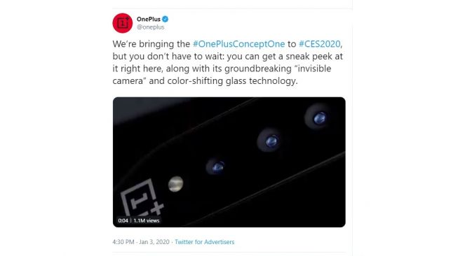 ConceptOne OnePlus. [Twitter]