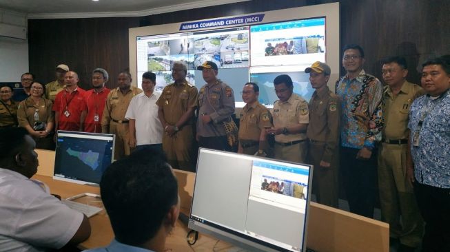 Mimika Command Center (MCC) resmi hadir di Papua. [Lintasarta]