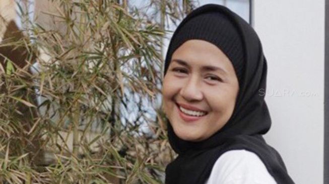 Aktris Ria Irawan saat ditemui di Jakarta