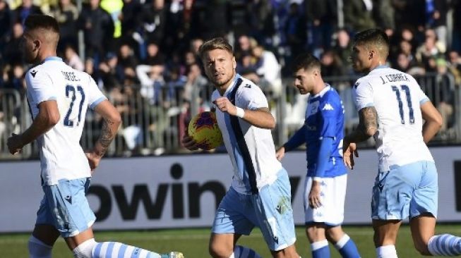 Hajar Tuan Rumah Genoa, Lazio Terus Tempel Juventus di Puncak Klasemen